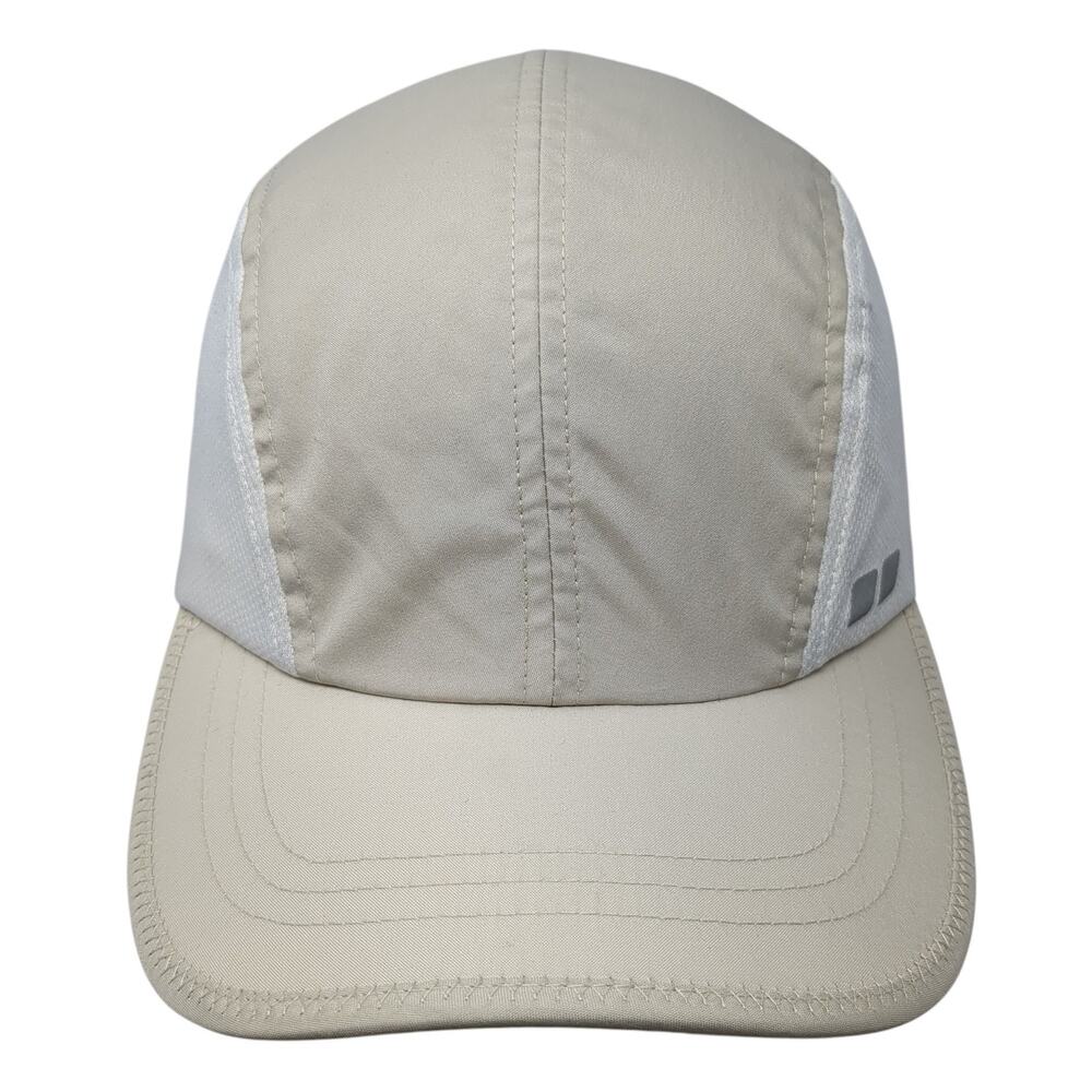 Koppen Strapback Hat Beige One Size Adjustable Colorblock Outdoor